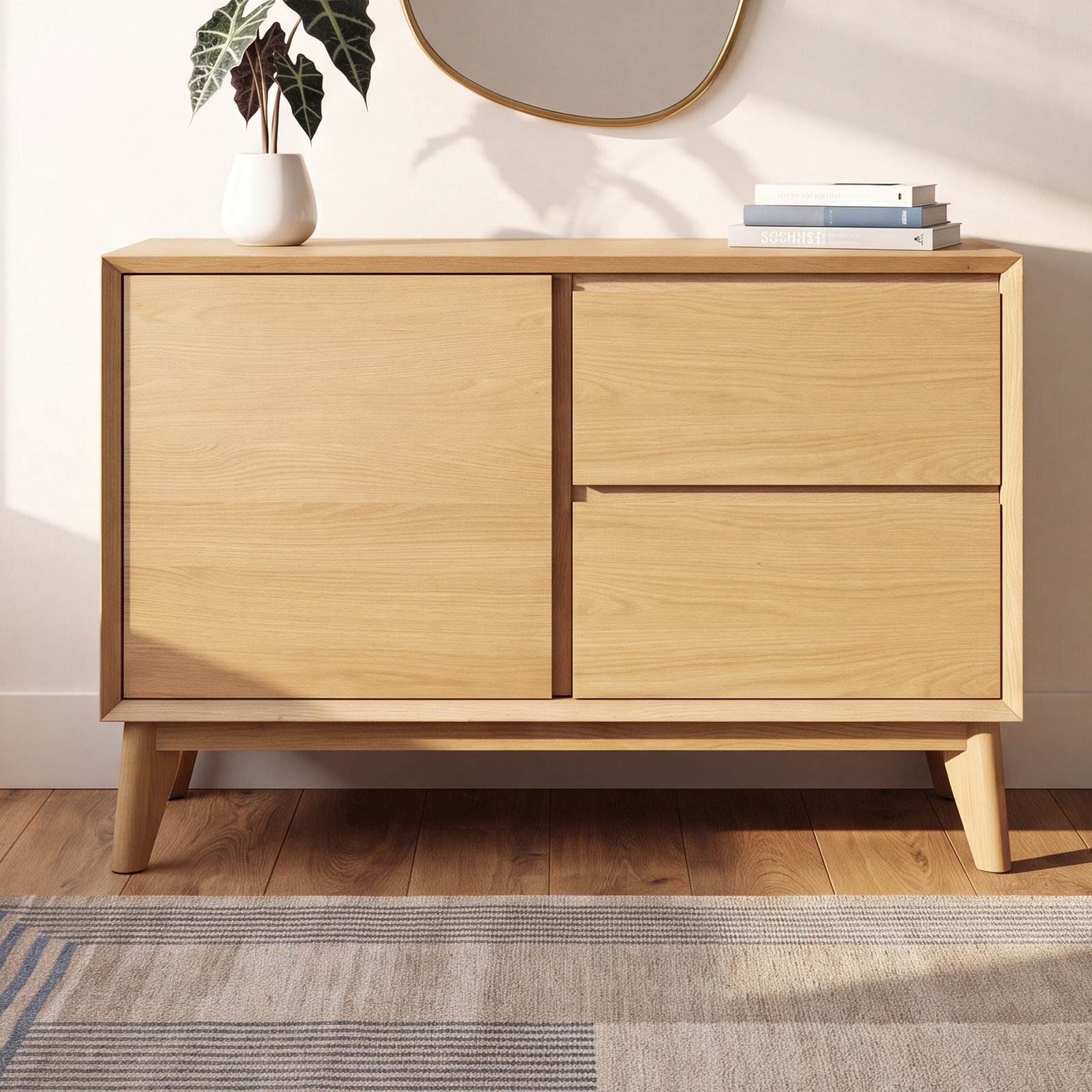 Toulon Oak Sideboard