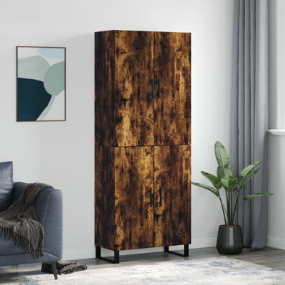 Grifton Highboard 69.5x34x180 cm Engineered Wood