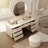 47.24"White Vanity Set with LED Lighted Mirror
