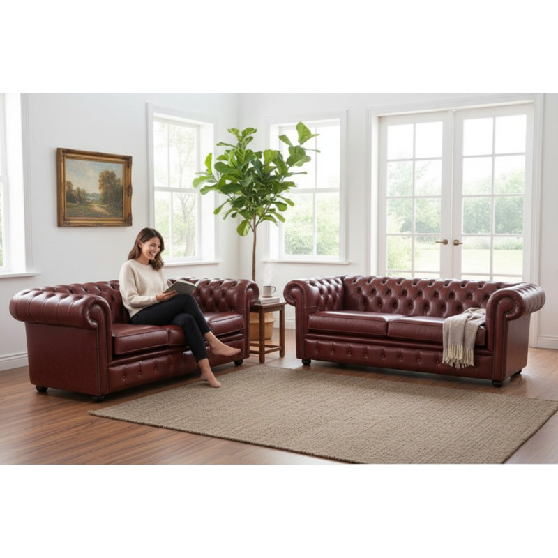 Living Room Sets, Brown