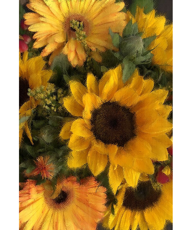 «Bunches», reproduction d'affiche par Allen Kimberly (18 x 24) # Karc1739