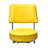Retro Home Single Ring Upholstered Swivel Bar & Counter Stool with Back-48367128-18734016