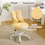 Fauteuil de bureau réglable en velours-1165779990