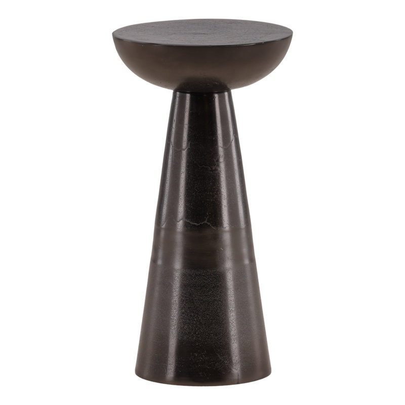 Table d'appoint Destry, 19.3" H x 10" W x 10" D, Nickel