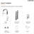  Commercial Dual-Function Pull Down Kitchen Faucet with High Arc Spring Spout-114551117
