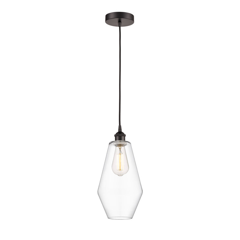 Gabbie 1 - Light Pendant, Clear, Oil Rubbed Bronze
