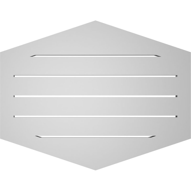 Pente verticale verticale en uréthane 4 pi, H 22 po x l 28 po x P 1,5 po