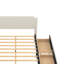Lit plateforme tapissier avec rangement Ljubka-838007939