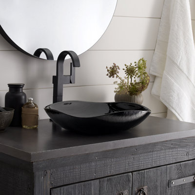 Murano Glass Specialty Vessel Bathroom Sink