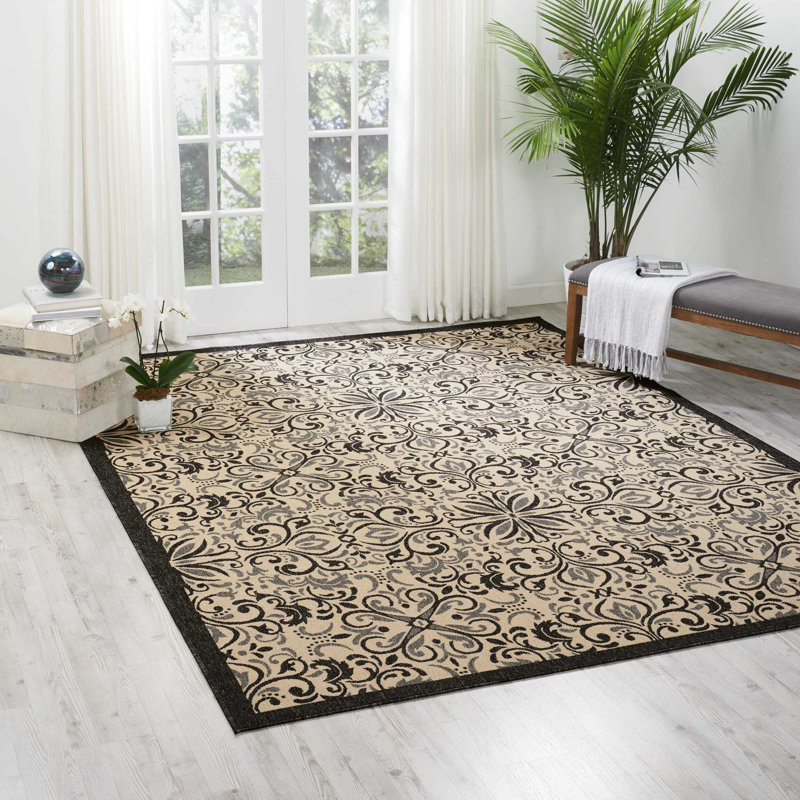 Tapis ivoire Janyce, Rectangle 7 pi 10 po x 10 pi 6 po