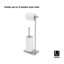 Porte-papier hygiénique sur pied Cappa PTH-67187141