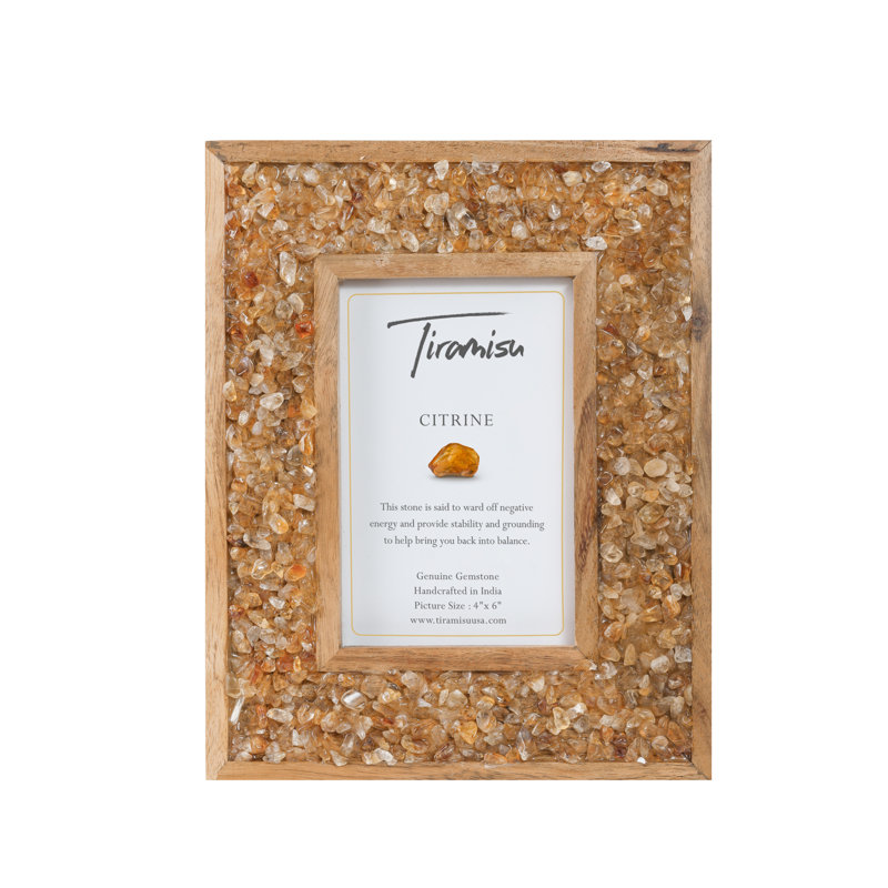 Cadre photo Tiramisu Sunshower Citrine, Jaune