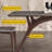 Modern simple home rectangular dining table sets-106974026