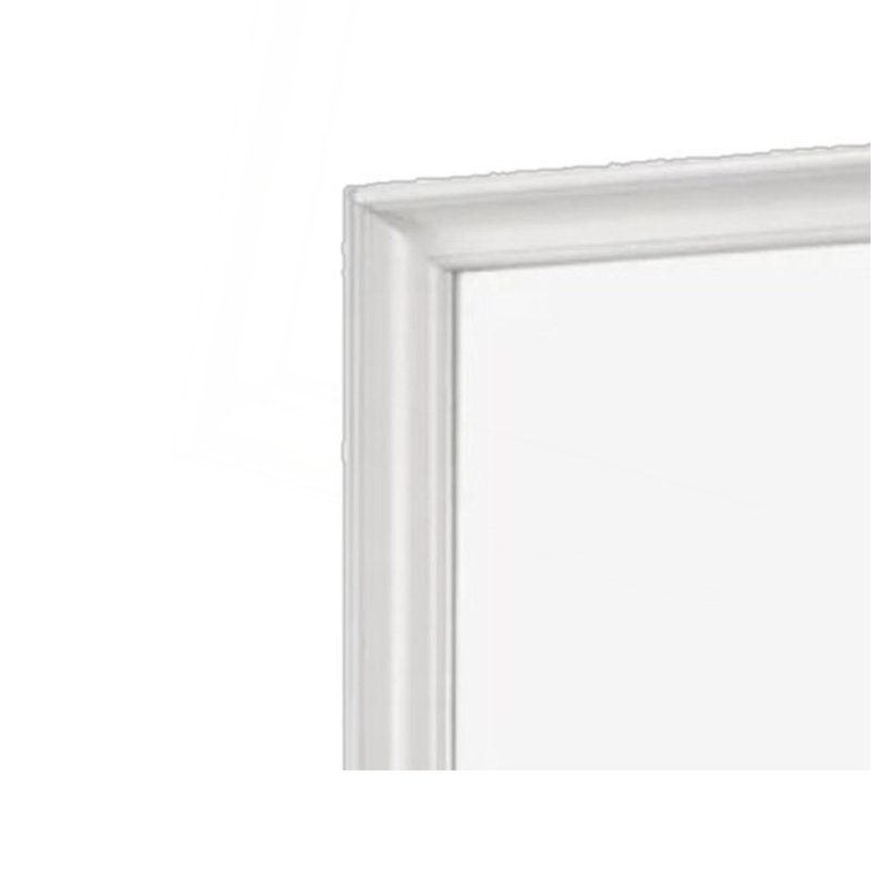 White Square Mirror, White