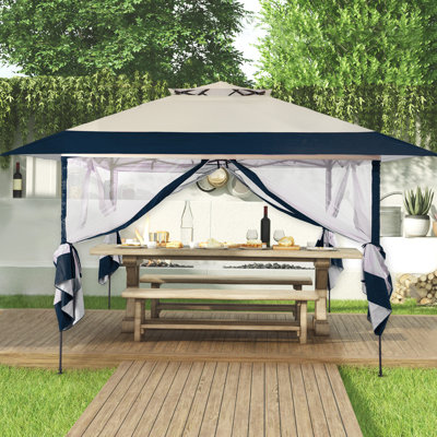 156 Ft. W x 156 Ft. D Metal Pop-Up Canopy