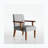 Wood Frame Armchair Set of 2-191973308