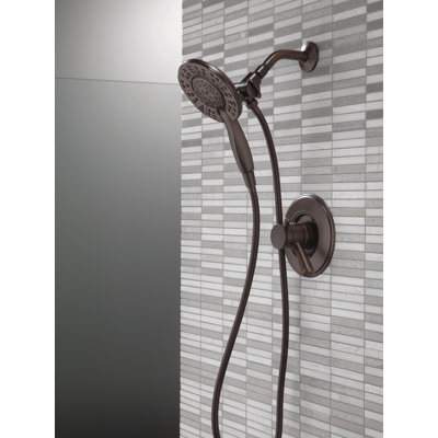 Ensemble de robinet de douche à double fonction Linden 17, ensemble de garniture de poignée de douche In2ition