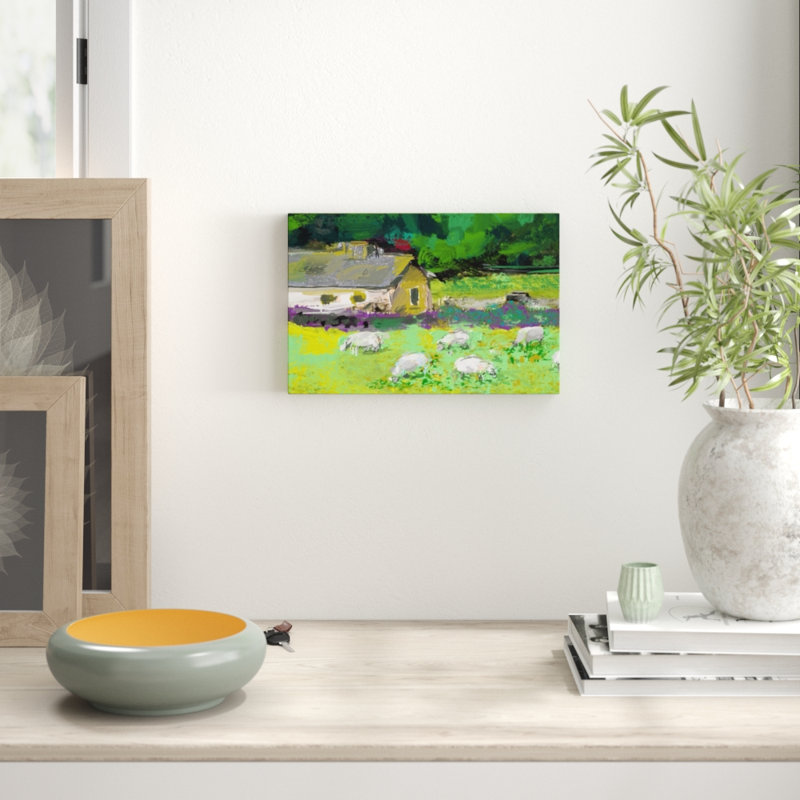Arthur Pina - Wrapped Canvas Painting, 30cm H x 45cm W x 3.81cm D