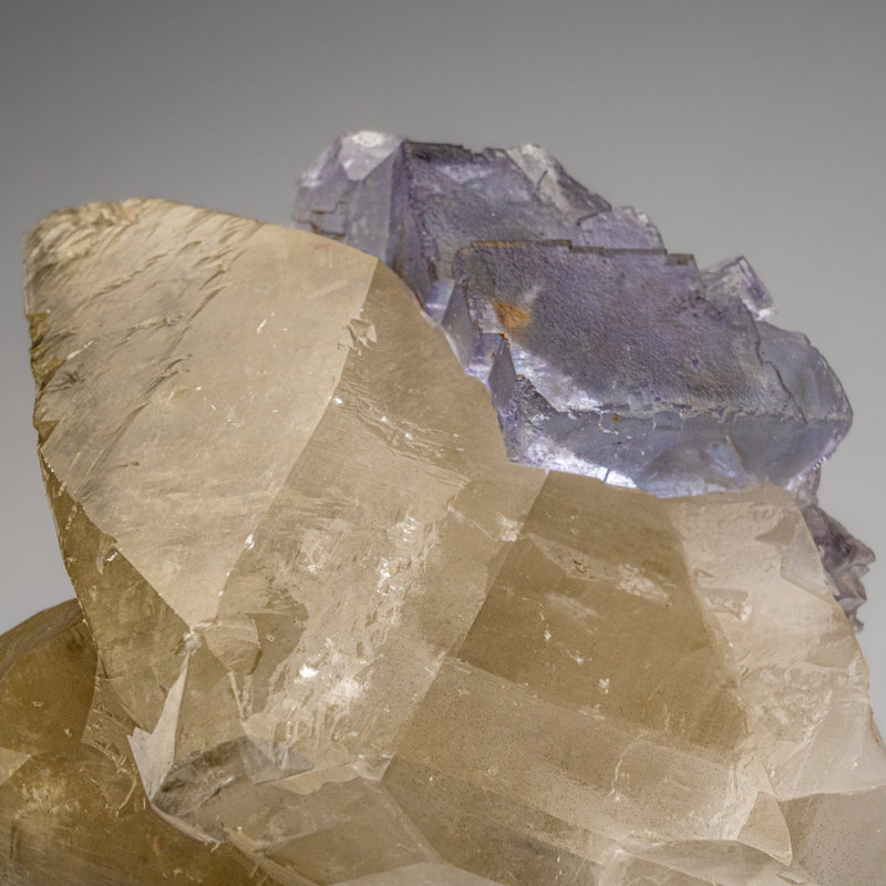 Calcite avec de la fluorescente