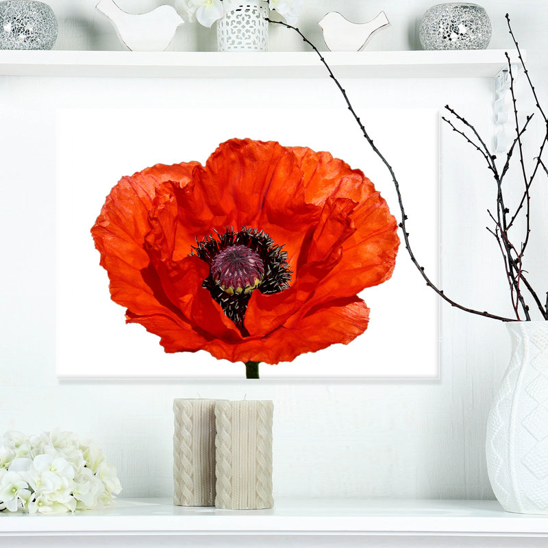 « red pilé », reproduction d’art sur toile tendue, H 20 po x l 20 po x P 1 po, Toile tendue