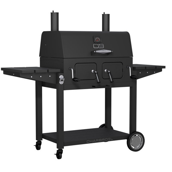 Charbroil C-line 870 Deluxe Charcoal Grill, Black & Reviews | Wayfair