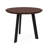 Luxe End Table Steel Legs 24" Dia High Pressure Laminate Top-97825387-97825384