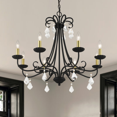 Gilbahar 8 - Light Dimmable Chandelier