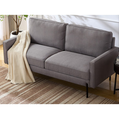 Aurane 71" Premium Linen Square Arm Sofa