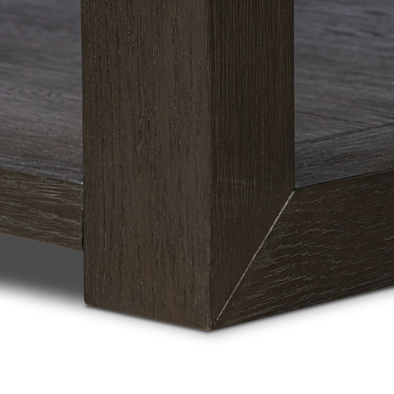 Thomas Square Coffee Table, Dark Anthracite Oak
