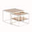 Glass Top Nesting Coffee Table-650614792
