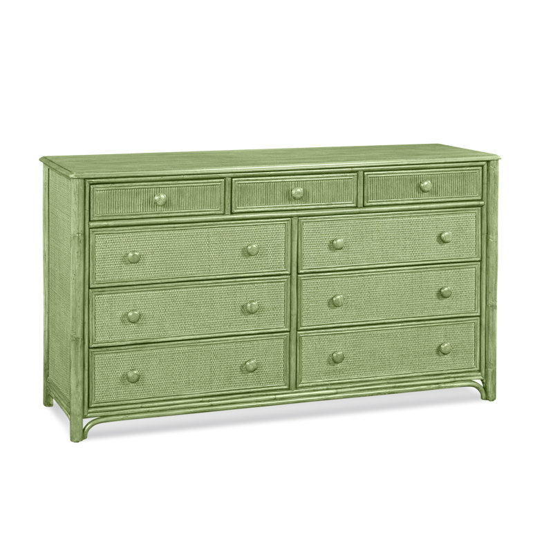 Summer Retreat 64'' W 9 - Drawer Dresser, Celery