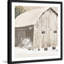 « winter matin », reproduction de photo sur papier encadrée-24537280