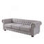 Canapé Chesterfield, canapé confortable, canapé moderne avec accoudoirs roulés-476325682