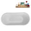 Baignoire autoportante 67 po Streamline-112235388