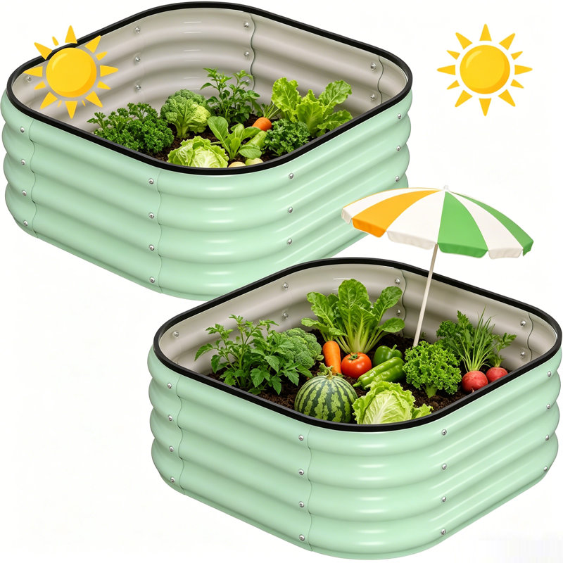 Outdoor Raised Garden Bed