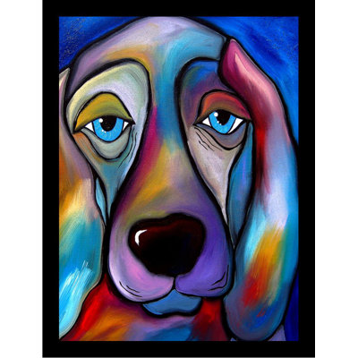 "regal beagle" par fidostudio, impression encadrée