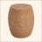 Outdoor Patio Drum-Shaped MGO Side Table