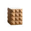 Tables de bout rectangulaires 24,21 po en bois massif brun