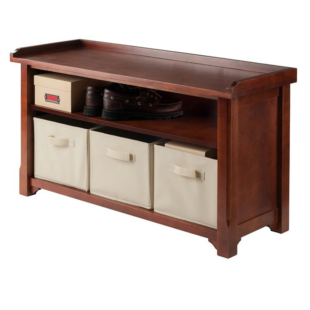 Winsome Verona Storage Bench Wayfair Canada