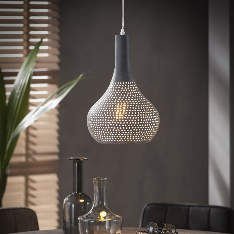 Erie 1 - Light Single Pendant, Grey/Brown/Blue
