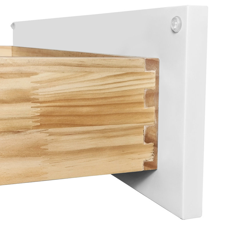 Armoire de buanderie et de détente à une porte en bois massif, tablettes réglables, peu encombrantes, installation facile, 12 po de profondeur, 24 po de largeur