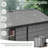6 ft. W x 6 ft. D Durable Resin Outdoor Storage Shed With Floor, Waterproof UV-Resistant Plastic Garden Shed For Backyard Tools, Bikes & Equipment, Durable All-Weather Storage Shed For Outside-119918346