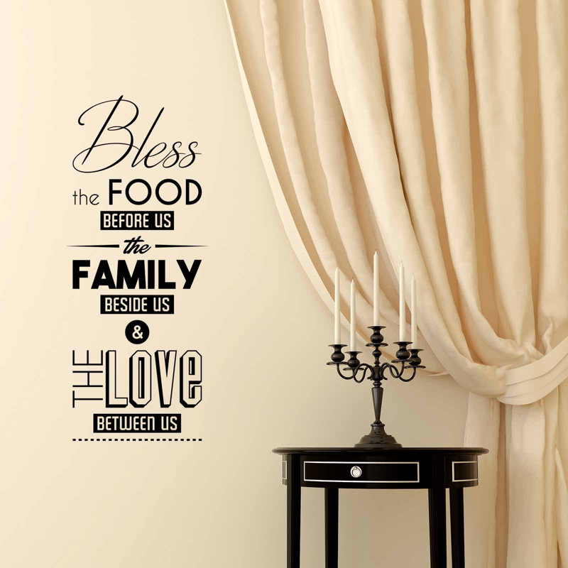 Text & Numbers Wall Decal