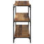 Book Cabinet Engineered Wood and Steel Media Rack/Sizes-147762608