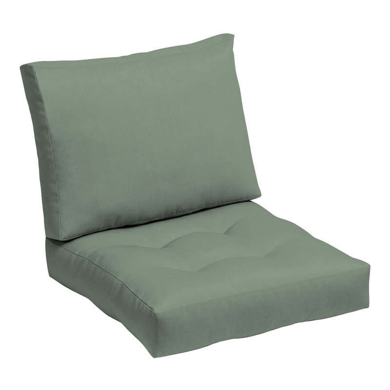 ARDEN 1 - Piece Outdoor Seat/Back Cushion, Green
