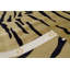 Hand-Knotted High-Quality Gold and Black Area Rug