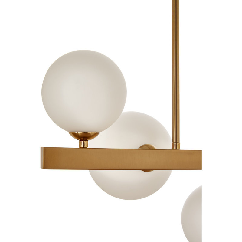 Kane 7 - Light Bronze Geometric Pendant