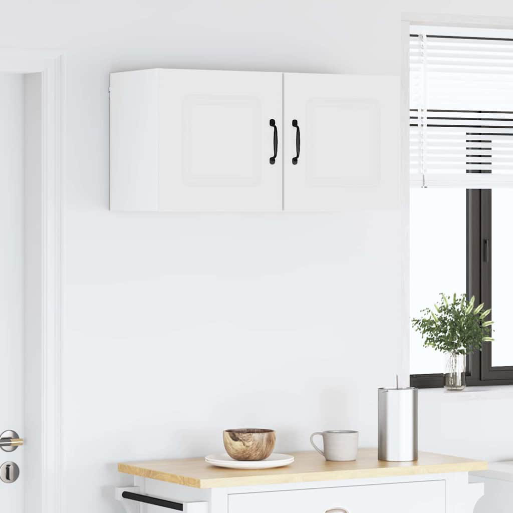 VIDAXL - Kitchen Cabinet - Engineered Wood - White - Set of 2 - Image 2