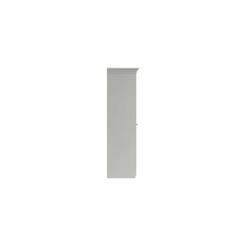 Adnan 4 Door Manufactured Wood Wardrobe, White