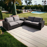 Ensemble de canapé modulaire 3 pièces Courtyard St. Lucia